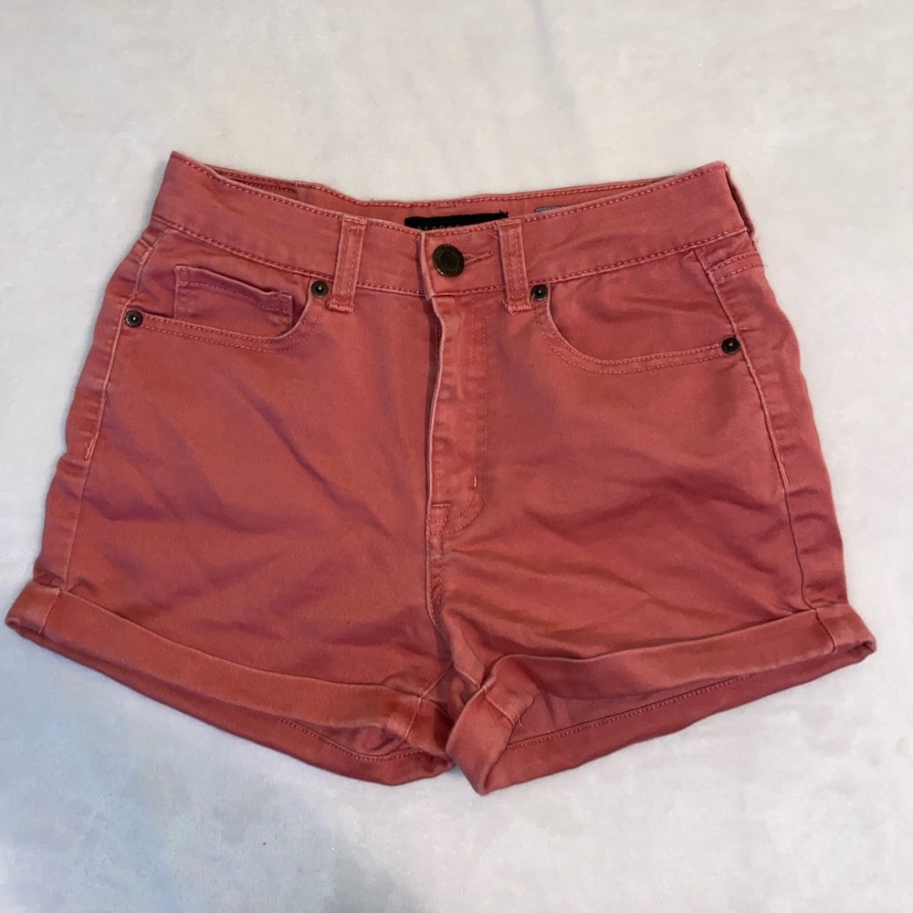 Pinkish red shorts, never worn